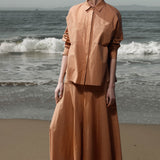 Kite Skirt - Ticking Stripe - Heidi Merrick