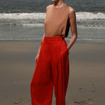 Chaplin Pant - Vermilion - Heidi Merrick