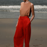 Chaplin Pant - Vermilion - Heidi Merrick