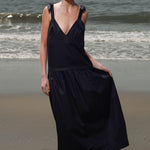 Ballerine Dress - Black Shirting - Heidi Merrick