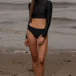 Lautrec Rash Guard - Black - Heidi Merrick