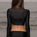 Lautrec Rash Guard - Black - Heidi Merrick