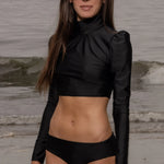 Lautrec Rash Guard - Black - Heidi Merrick