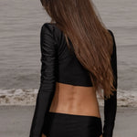 Lautrec Rash Guard - Black - Heidi Merrick