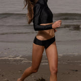 Lautrec Rash Guard - Black - Heidi Merrick