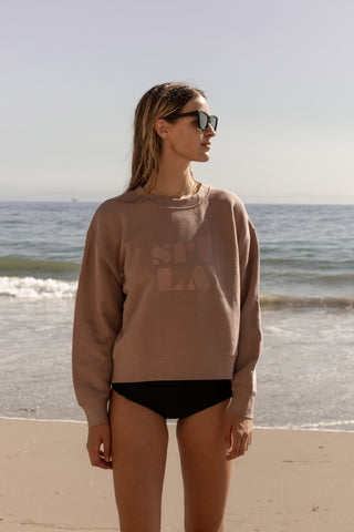 70's SRF LA Classic Crewneck - Rose