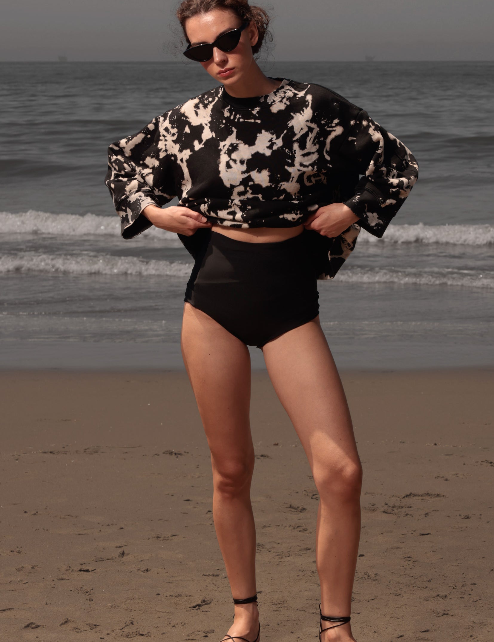 Barrel Sleeve 70's SRF LA Crewneck - Ingua