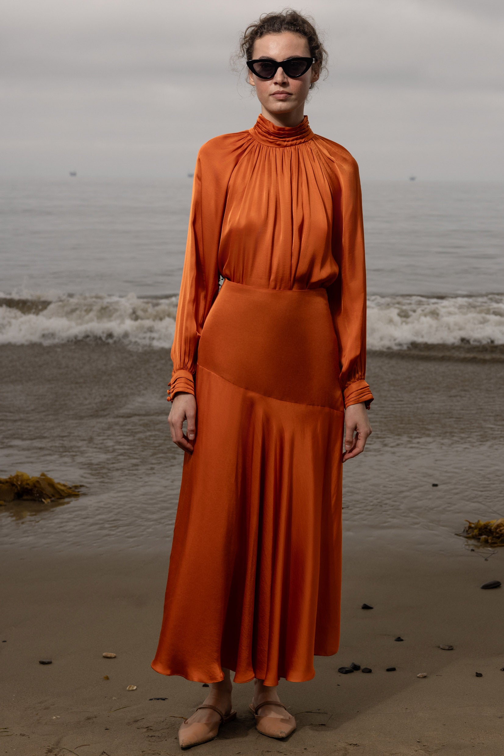 Kite Skirt - Flame - Heidi Merrick