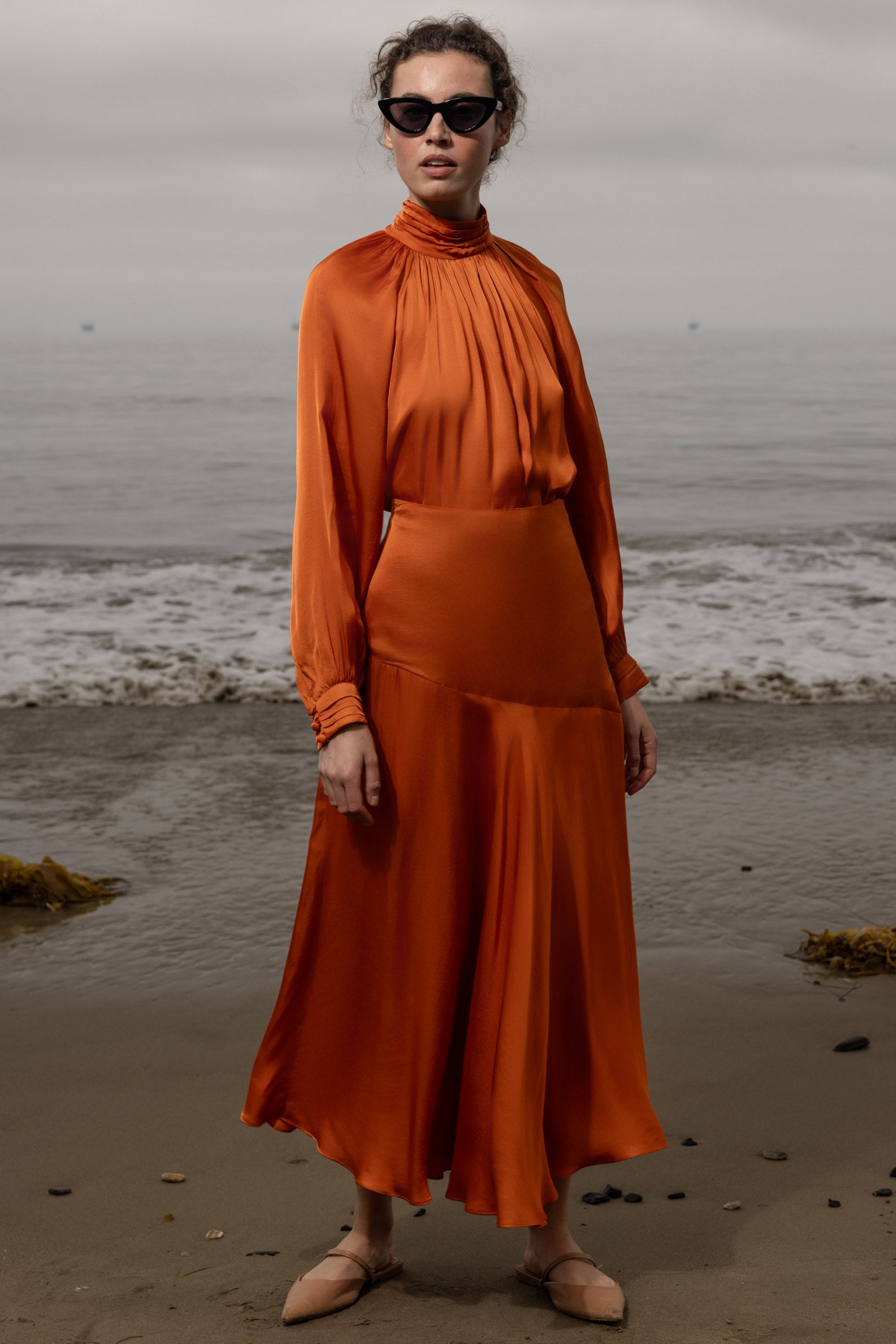 Kite Skirt - Flame - Heidi Merrick