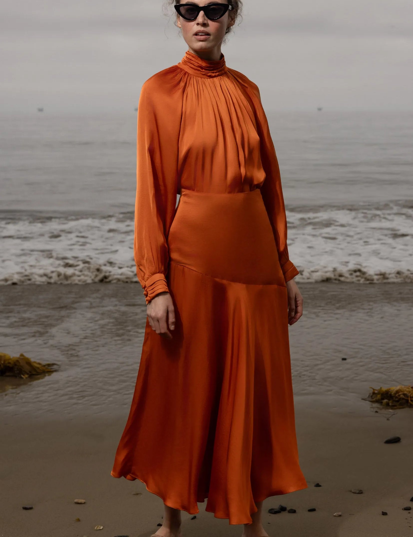 Kite Skirt - Flame - Heidi Merrick