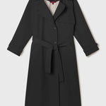 Fog Coat - Black Trench - Heidi Merrick