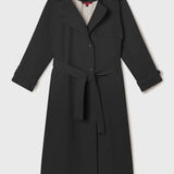 Fog Coat - Black Trench - Heidi Merrick