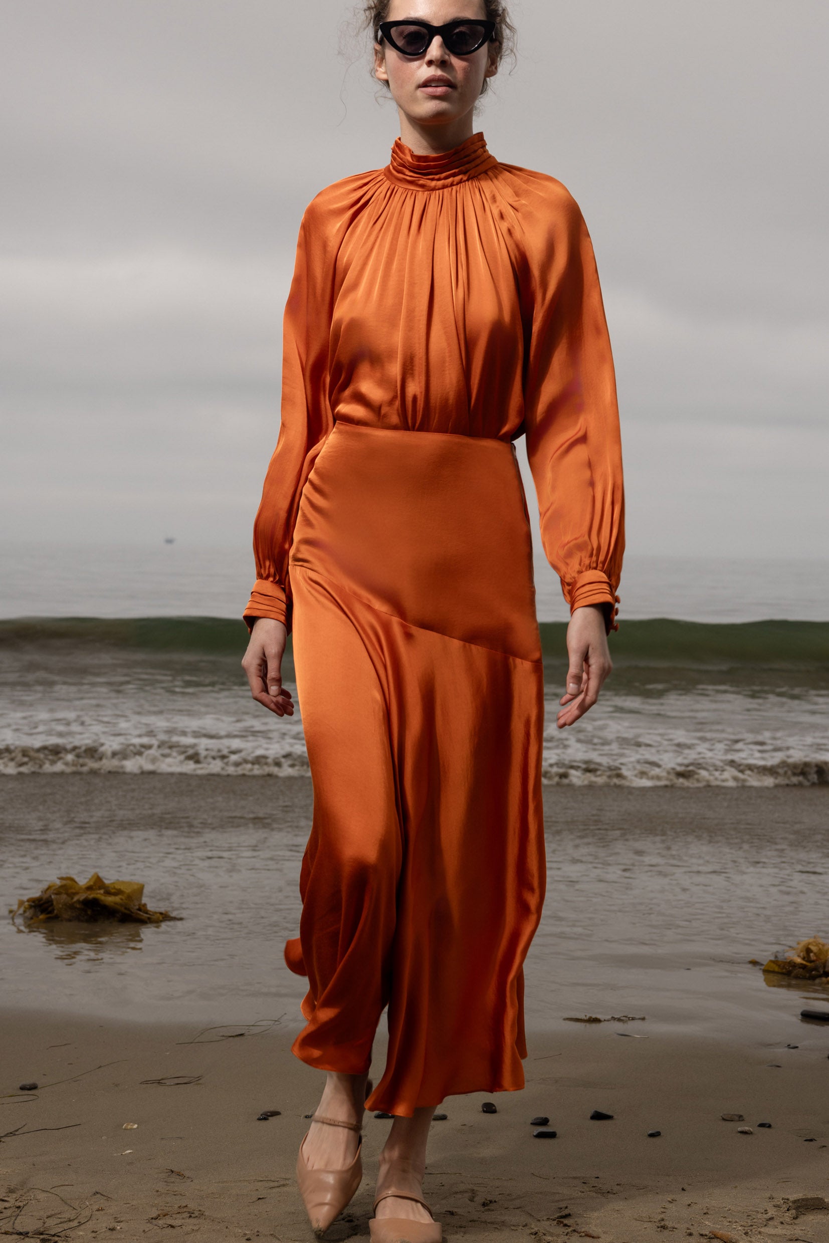 Kite Skirt - Flame - Heidi Merrick