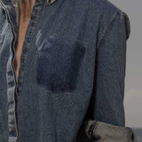 Lisi Top - Denim - Heidi Merrick
