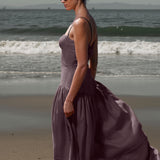 Garden Dress - Lavender Linen