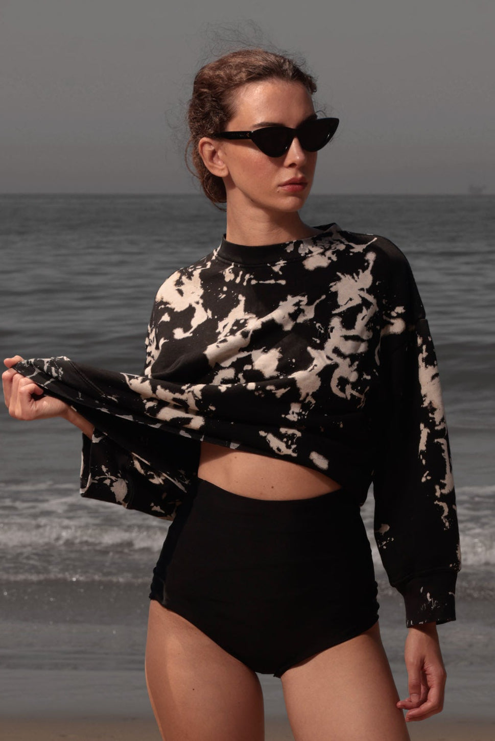 Barrel Sleeve 70's SRF LA Crewneck - Ingua - Heidi Merrick