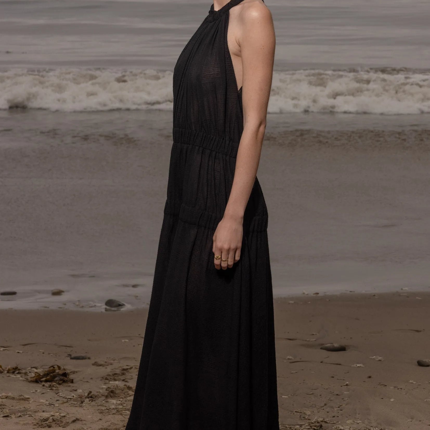 Idyll Dress - Jacquard Gingham - Heidi Merrick