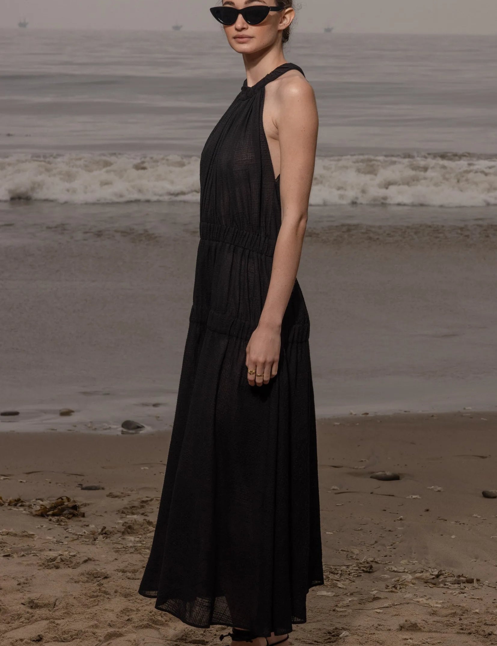 Idyll Dress - Jacquard Gingham - Heidi Merrick