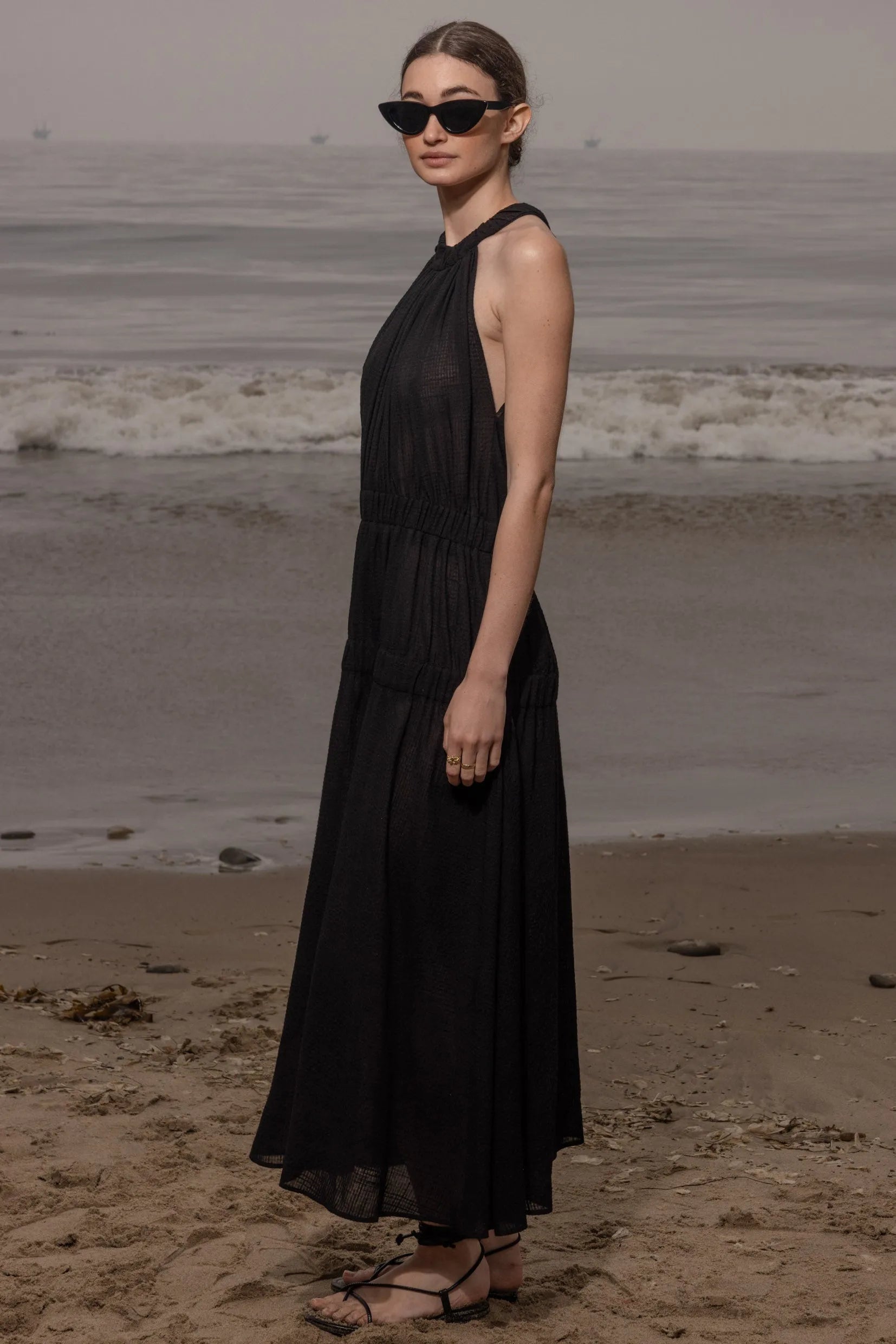 Idyll Dress - Jacquard Gingham - Heidi Merrick