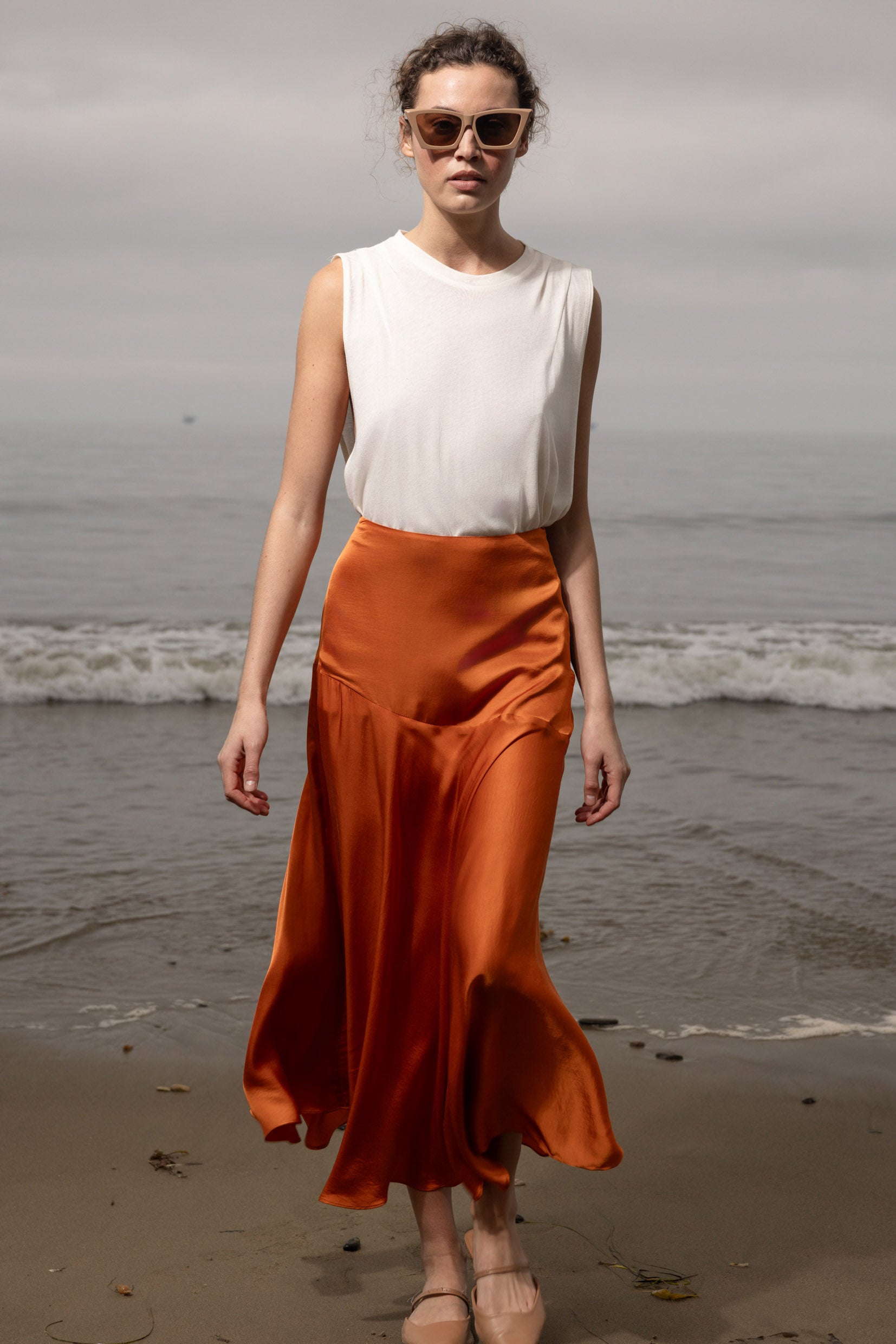 Kite Skirt - Flame - Heidi Merrick