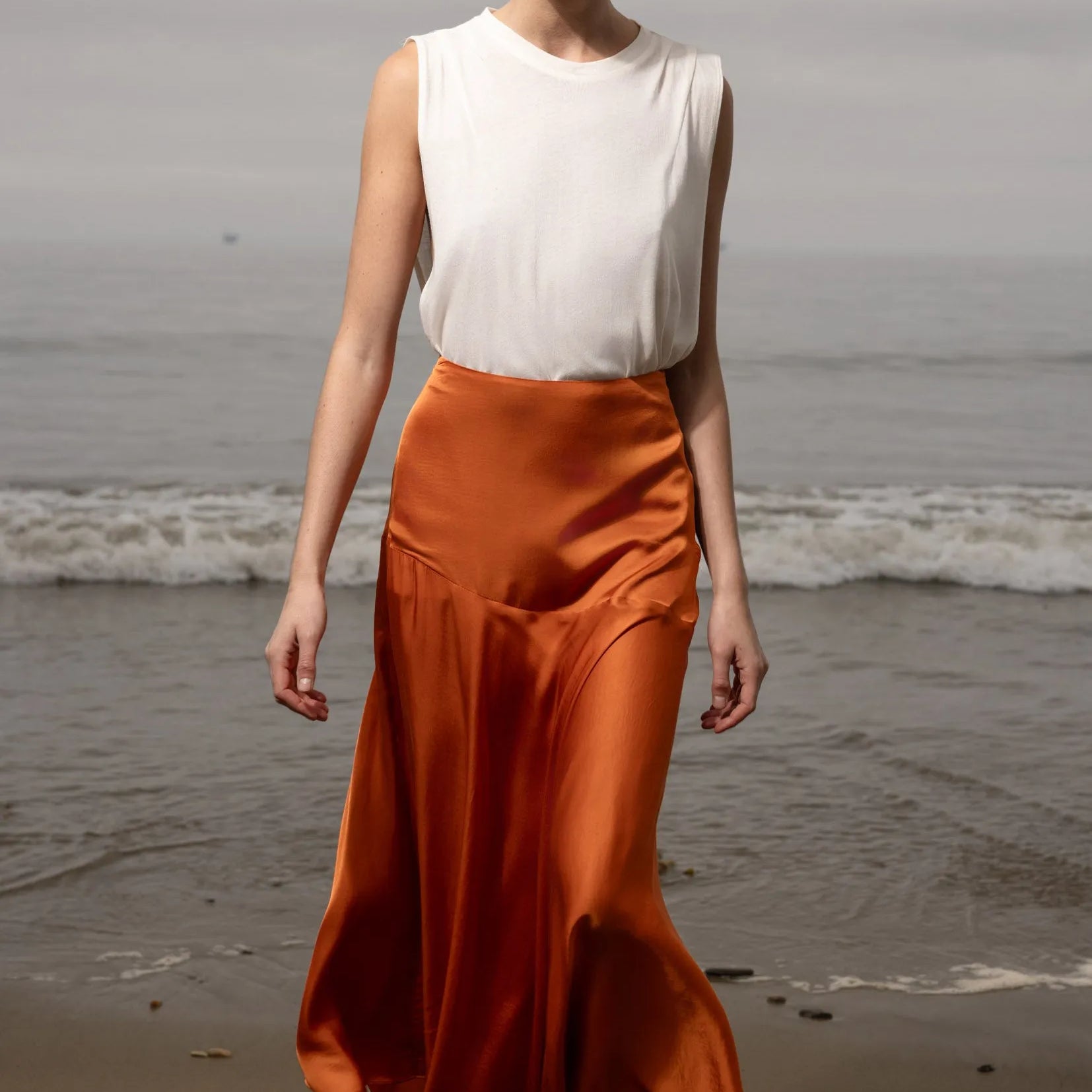 Kite Skirt - Flame - Heidi Merrick
