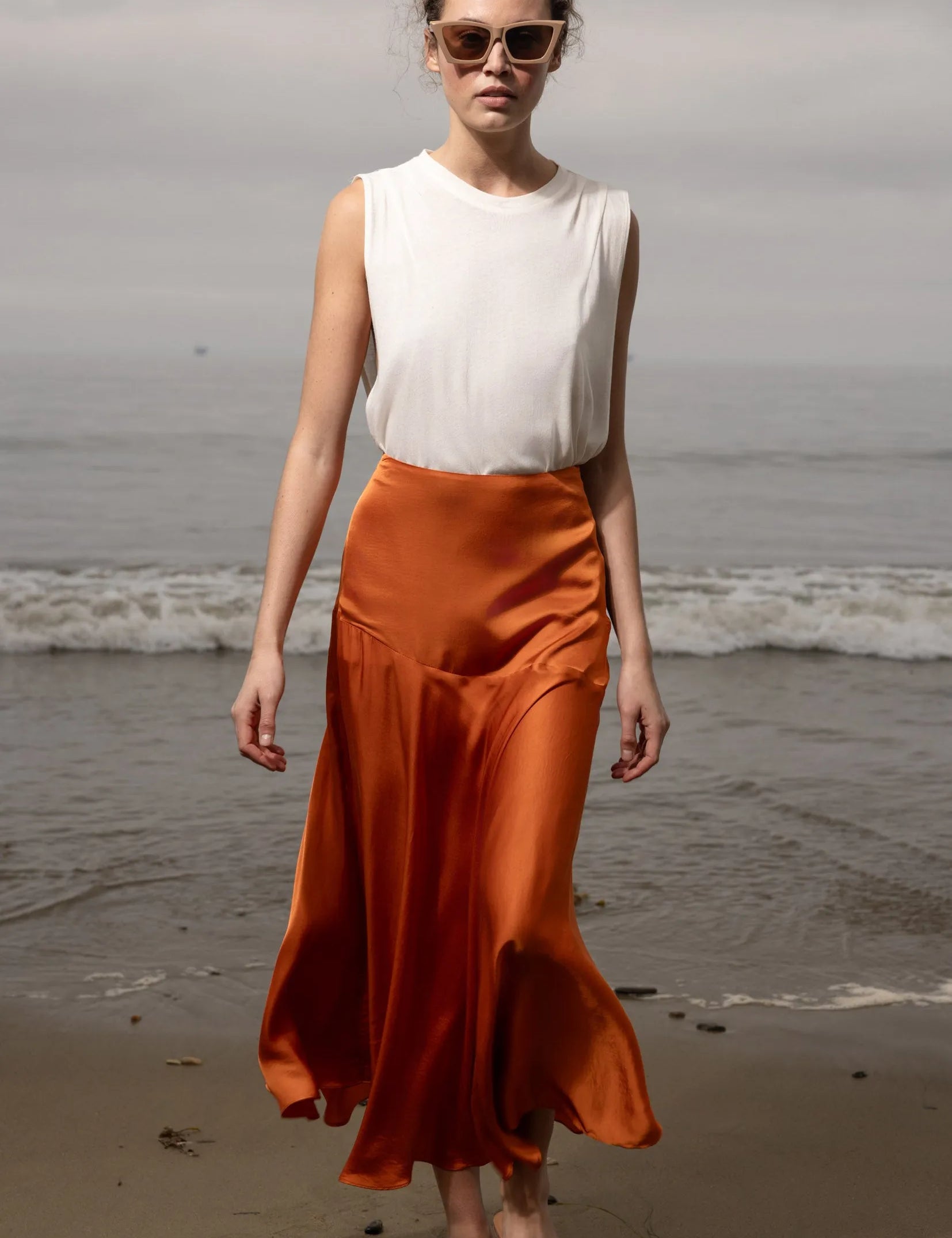 Kite Skirt - Flame - Heidi Merrick