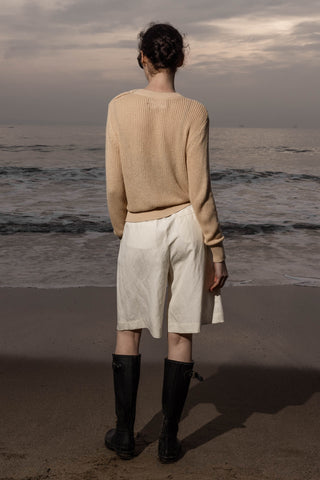 Moby Sweater - Sand - Heidi Merrick
