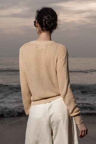 Moby Sweater - Sand - Heidi Merrick