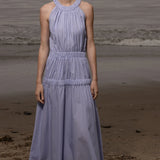 Idyll Dress - Stripe Shirting - Heidi Merrick