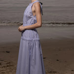 Idyll Dress - Stripe Shirting - Heidi Merrick