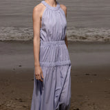 Idyll Dress - Stripe Shirting - Heidi Merrick