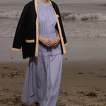 Idyll Dress - Stripe Shirting - Heidi Merrick