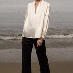 Farah Blouse - Cream - Heidi Merrick