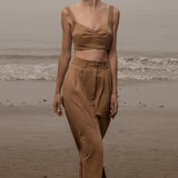 Calvi Top - Caramel Trench - Heidi Merrick