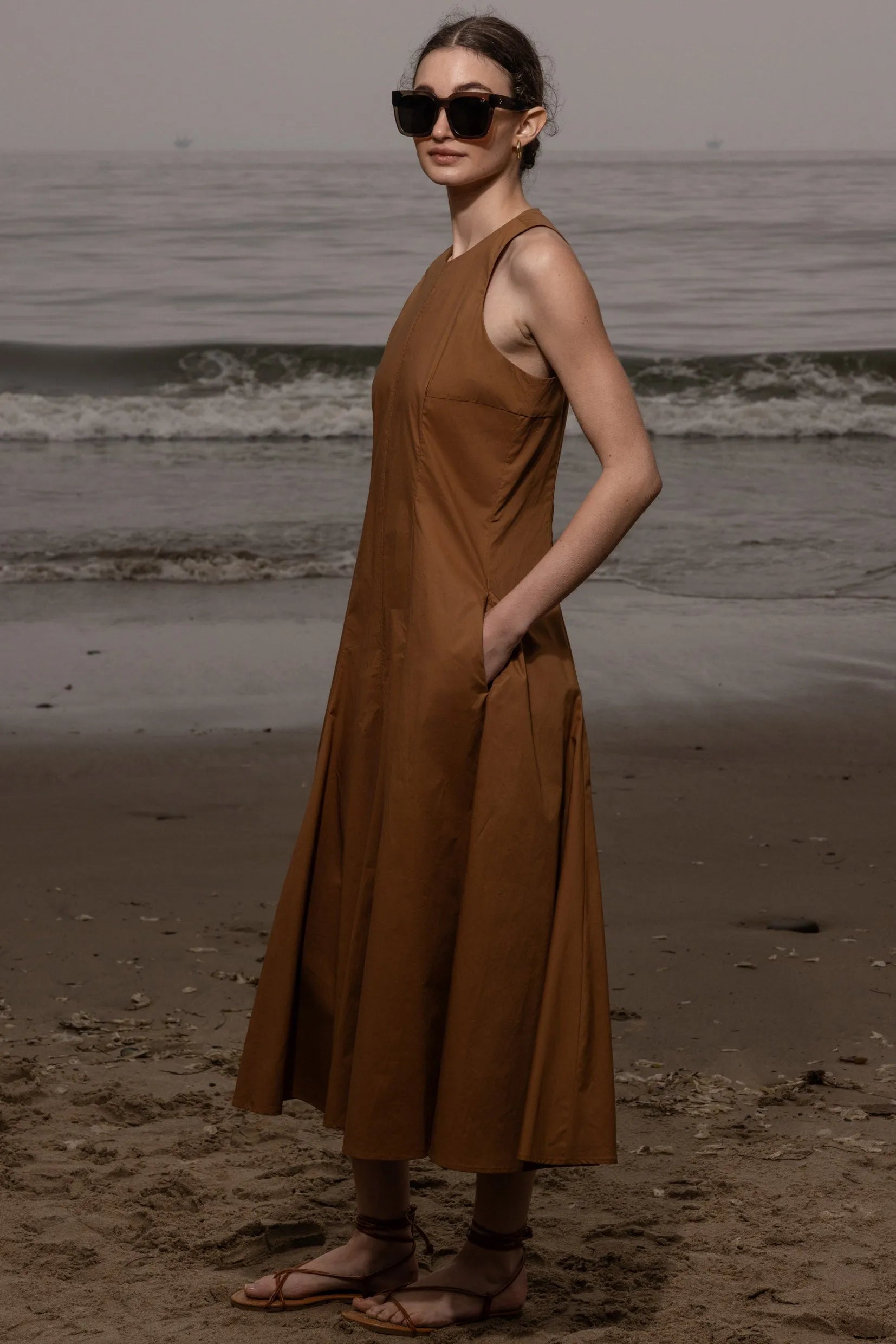 Lila Dress - Safari - Heidi Merrick