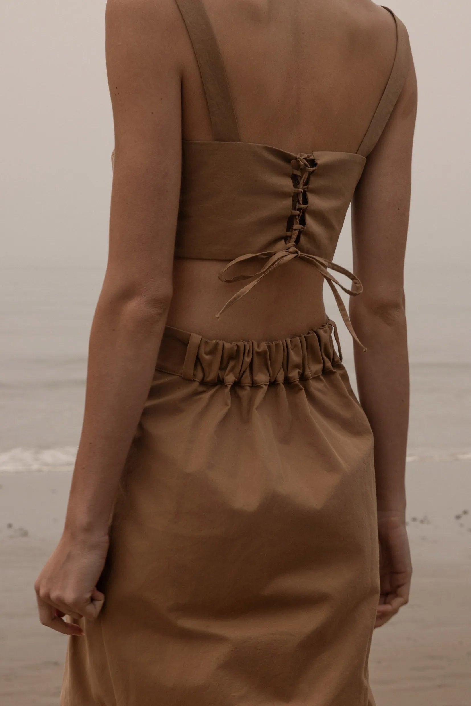 Calvi Top - Caramel Trench - Heidi Merrick