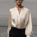 Farah Blouse - Cream - Heidi Merrick