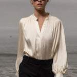 Farah Blouse - Cream - Heidi Merrick