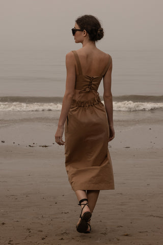 Camille Skirt - Caramel Trench