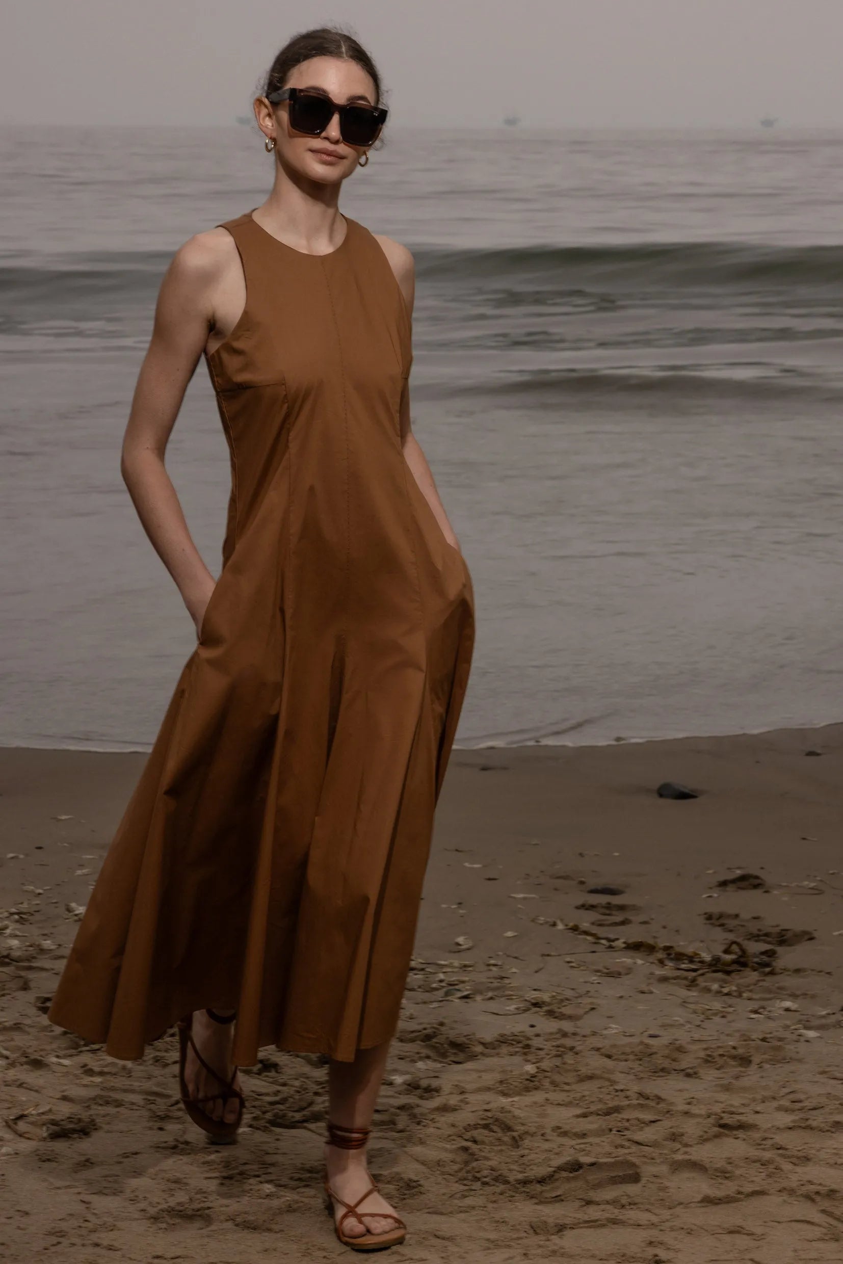 Lila Dress - Safari - Heidi Merrick