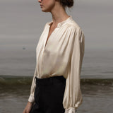 Farah Blouse - Cream - Heidi Merrick