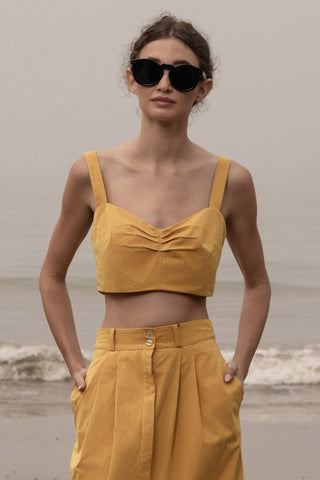 Calvi Top - Jaune Trench