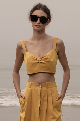 Calvi Top - Jaune Trench