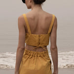 Calvi Top - Jaune Trench - Heidi Merrick