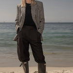 Wallace Blazer - Check Wool - Heidi Merrick