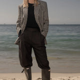 Wallace Blazer - Check Wool - Heidi Merrick