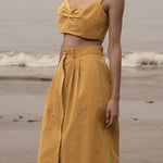 Calvi Top - Jaune Trench - Heidi Merrick