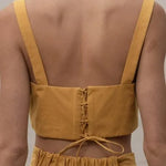 Calvi Top - Jaune Trench - Heidi Merrick