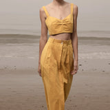 Calvi Top - Jaune Trench - Heidi Merrick