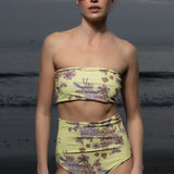 Vicent Top - Yellow Batik